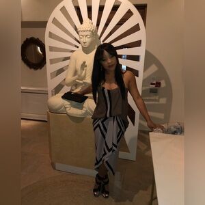 Asymmetrical BCBG Dress